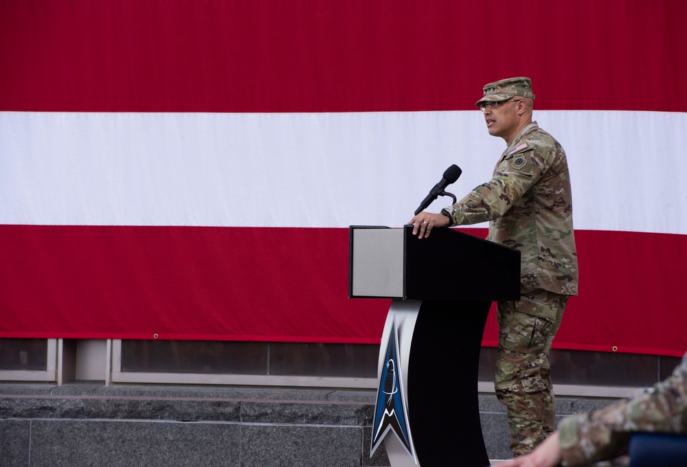 Space Delta 8 welcomes new SATCOM commander