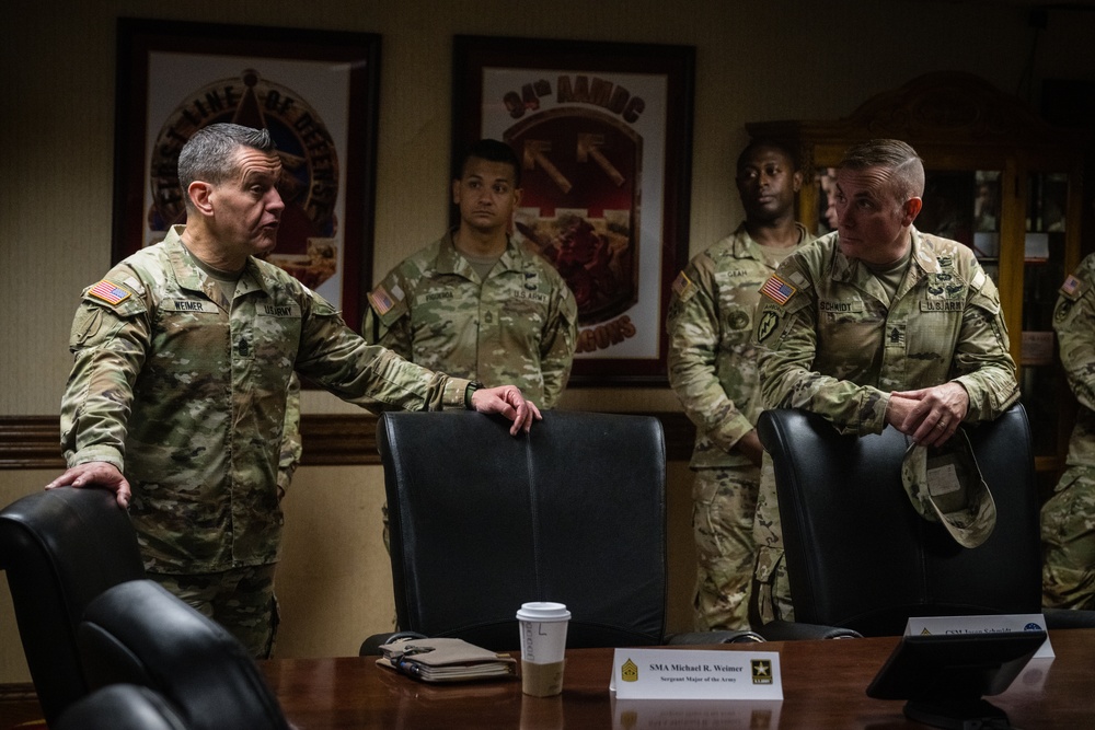 Sergeant Major of the Army visits 94th AAMDC