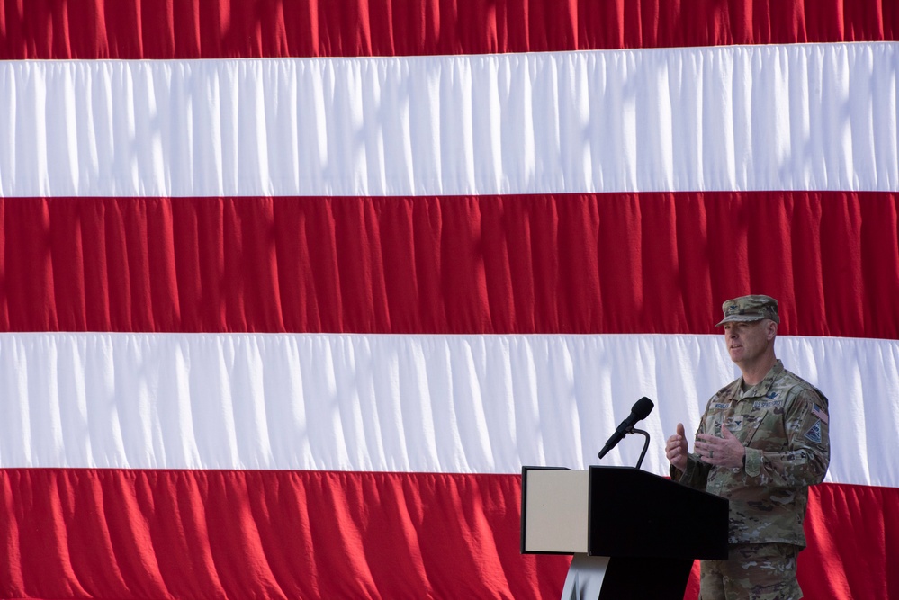 Space Delta 8 welcomes new SATCOM commander