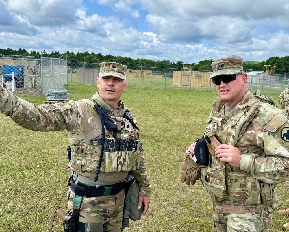 New Chief of Army Reserve visits troops CSTX 86-24-02, Global Medic at Fort McCoy