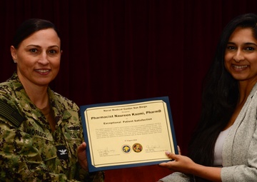 Over 40 Naval Medical Center San Diego providers receive 100% patient satisfaction