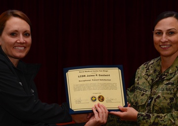 Over 40 Naval Medical Center San Diego providers receive 100% patient satisfaction