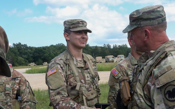 New Chief of Army Reserve visits troops CSTX 86-24-02, Global Medic at Fort McCoy