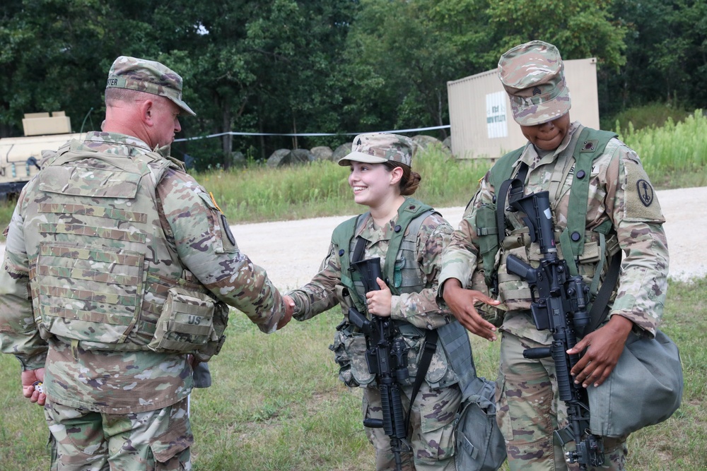 New Chief of Army Reserve visits troops CSTX 86-24-02, Global Medic at Fort McCoy