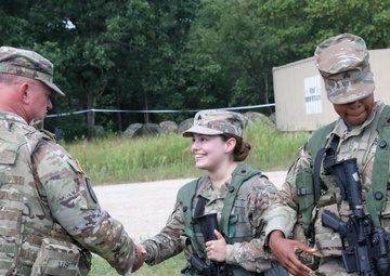 New Chief of Army Reserve visits troops CSTX 86-24-02, Global Medic at Fort McCoy