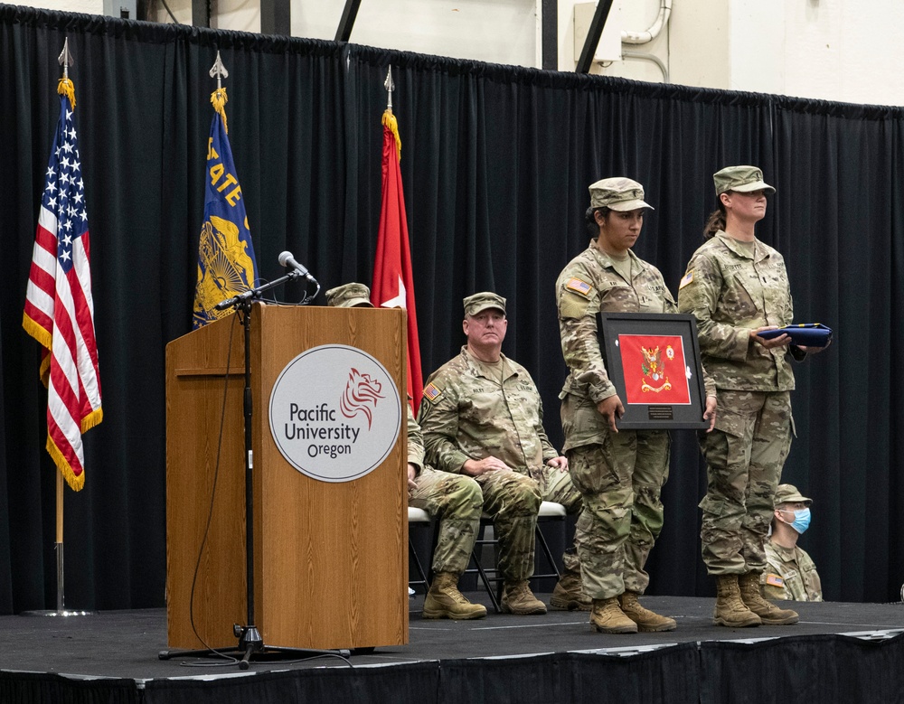 Mobilization Ceremony for the 2nd Battalion, 218th Field Artillery Regiment