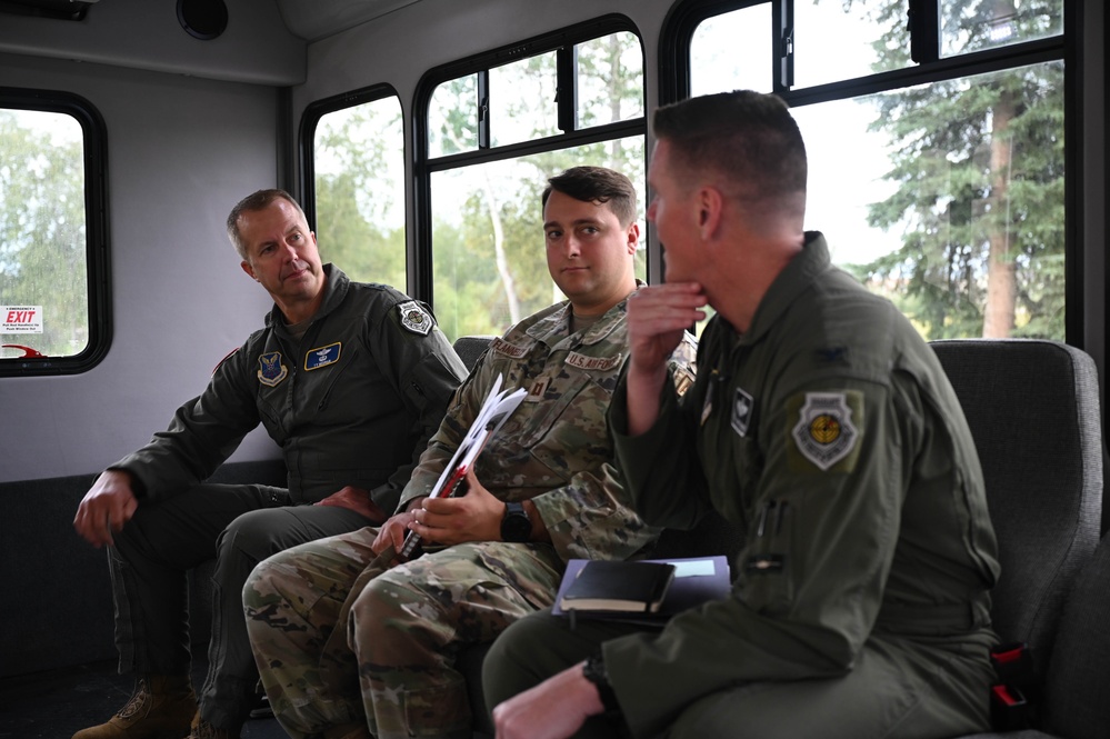 USSTRATCOM commander visits the last frontier
