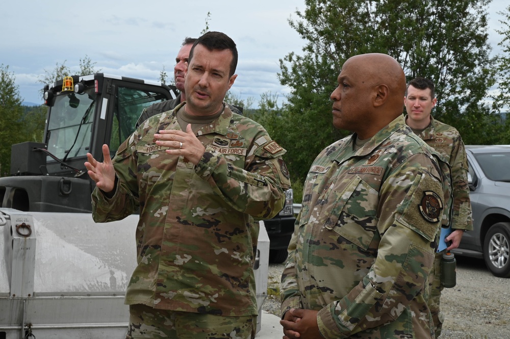 USSTRATCOM commander visits the last frontier