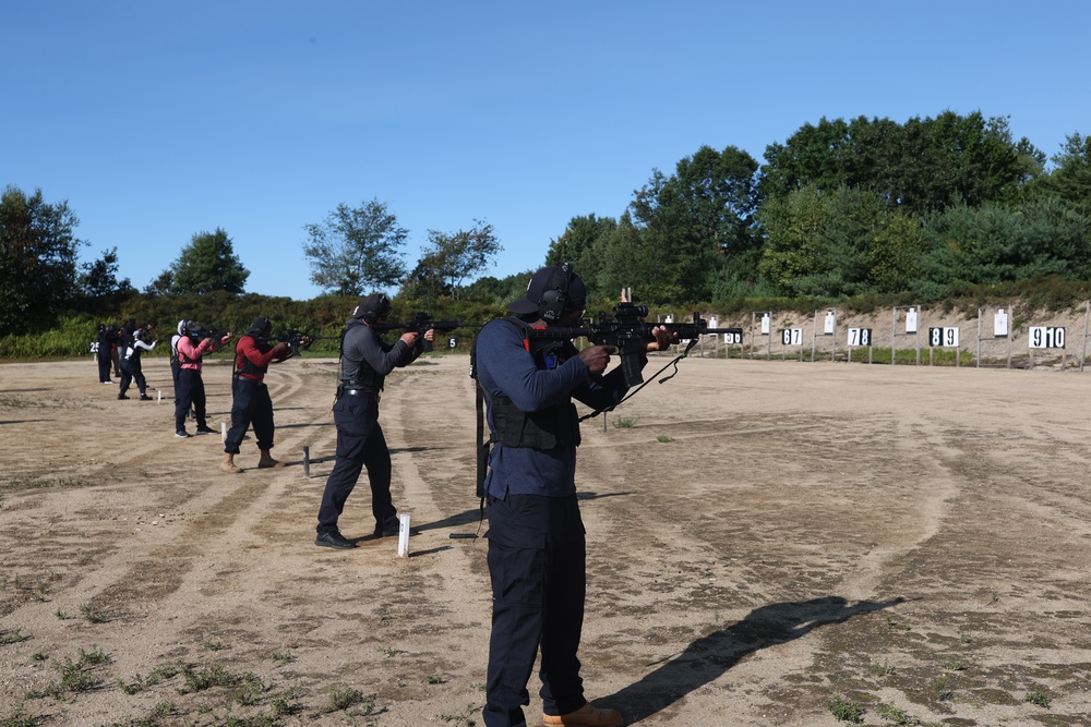 On the range again at Devens