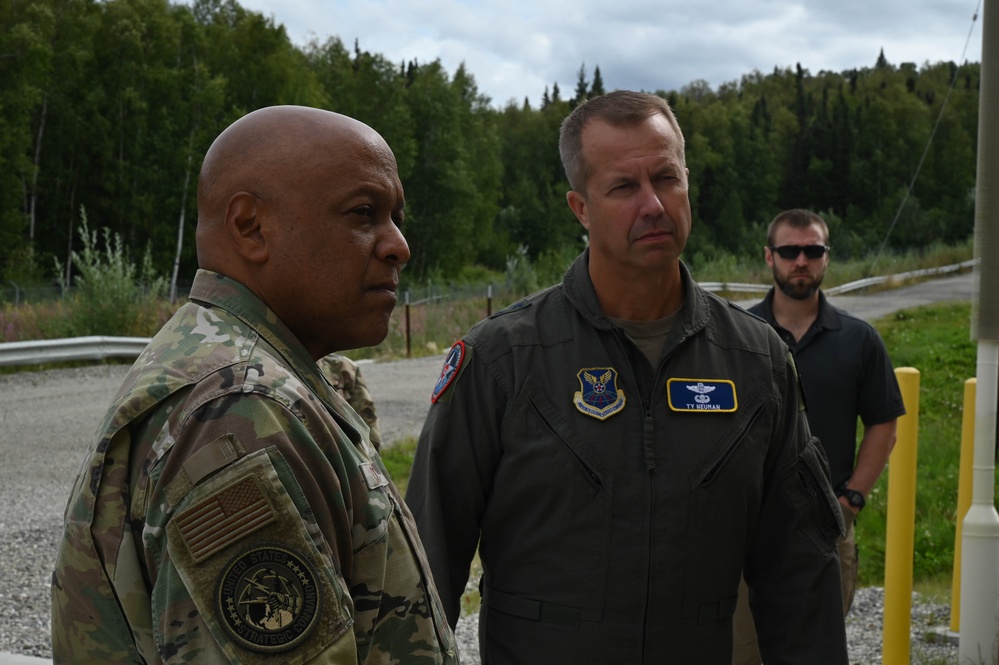 USSTRATCOM commander visits the last frontier