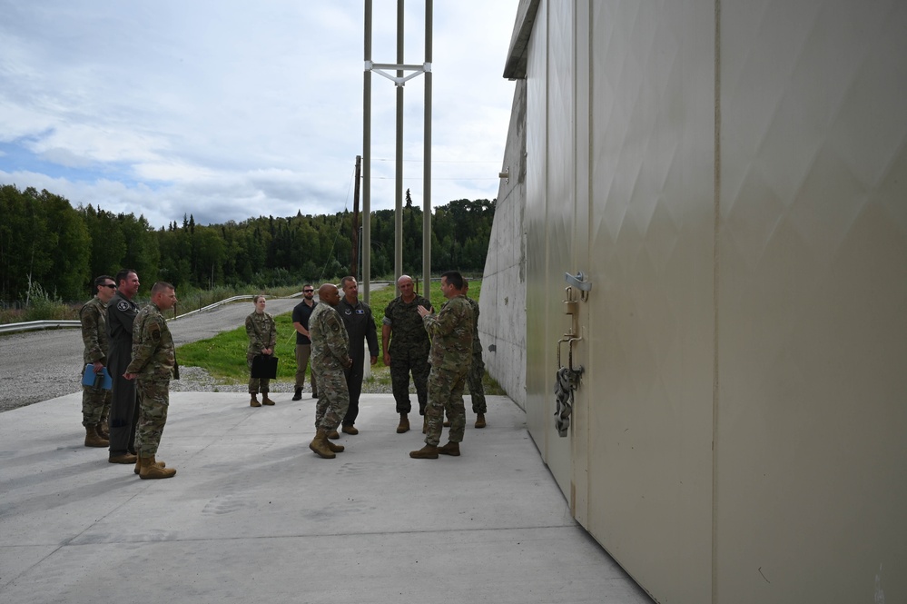 USSTRATCOM commander visits the last frontier