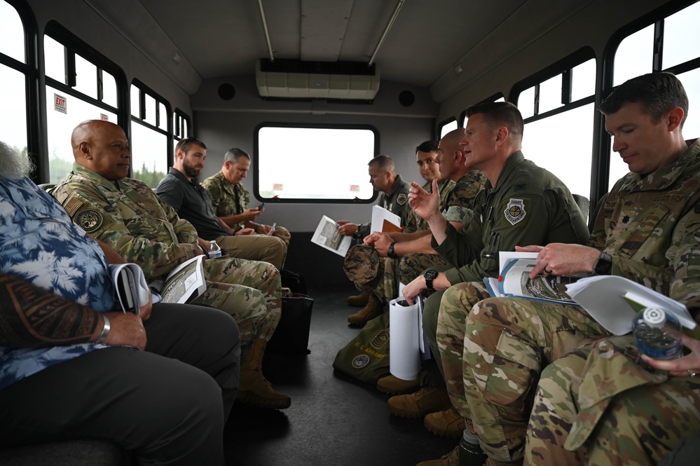 USSTRATCOM commander visits the last frontier