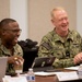 My Navy Career Center leaders hold discussions at the Naval Postgraduate School