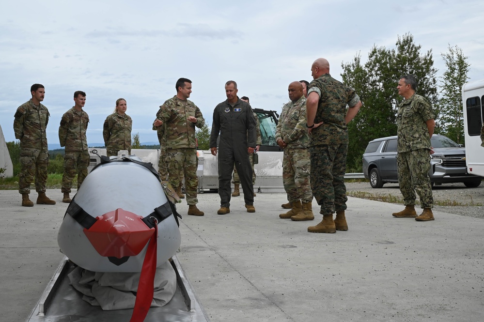 USSTRATCOM commander visits the last frontier