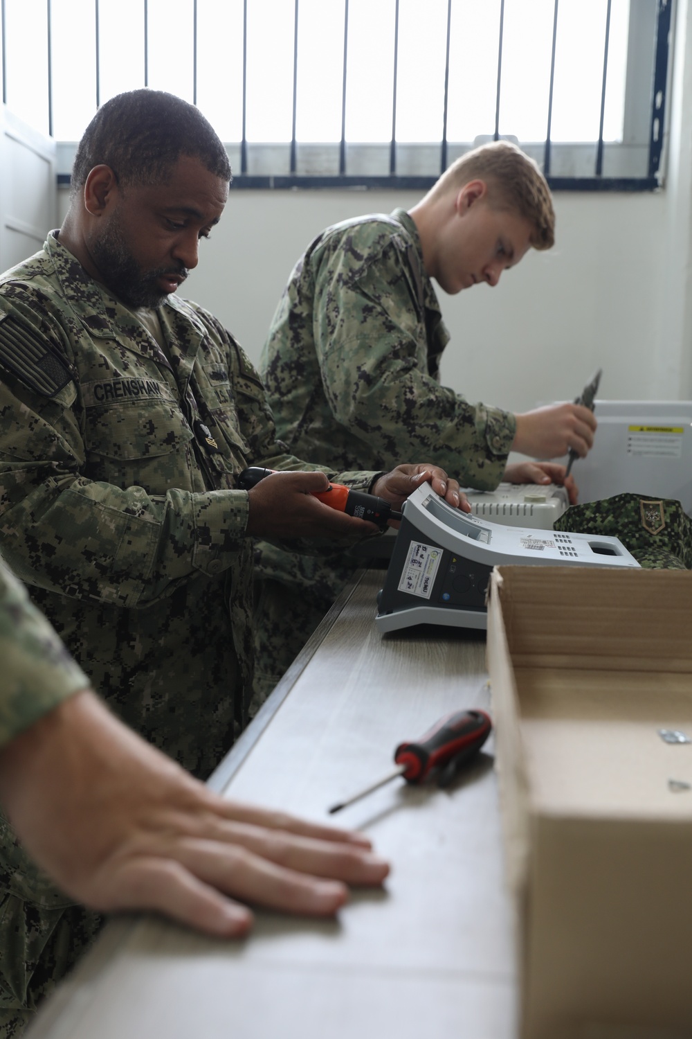 Biomedical Technicians Test Hospital Equipment