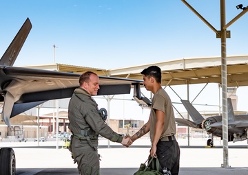 Soaring Beyond Limits: 944th FW Fighter Pilot Crosses 1,000 Hour Milestone in F-35