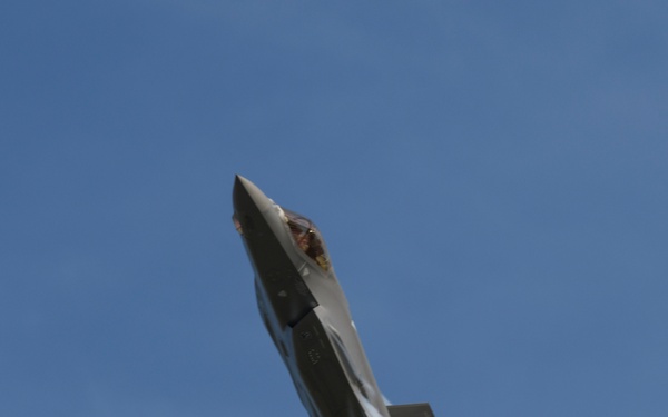 F-35’s historic first arrival at the Alpena Combat Readiness Training Center