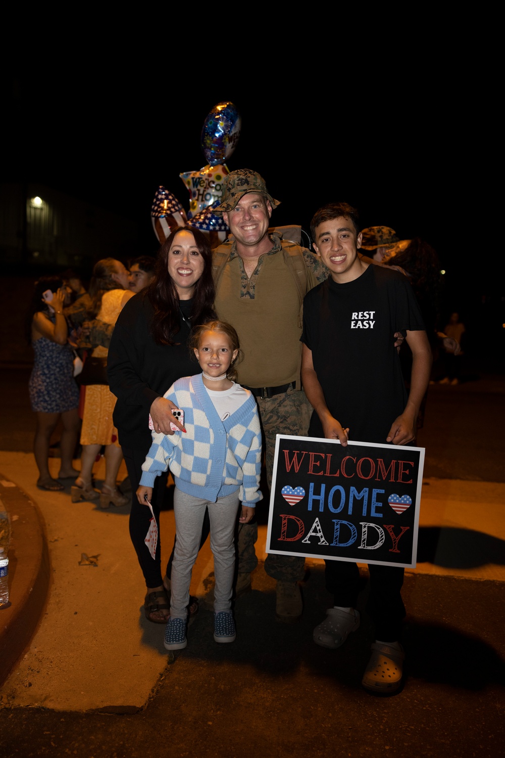 LAR Co., BLT 1/5 Marines return home