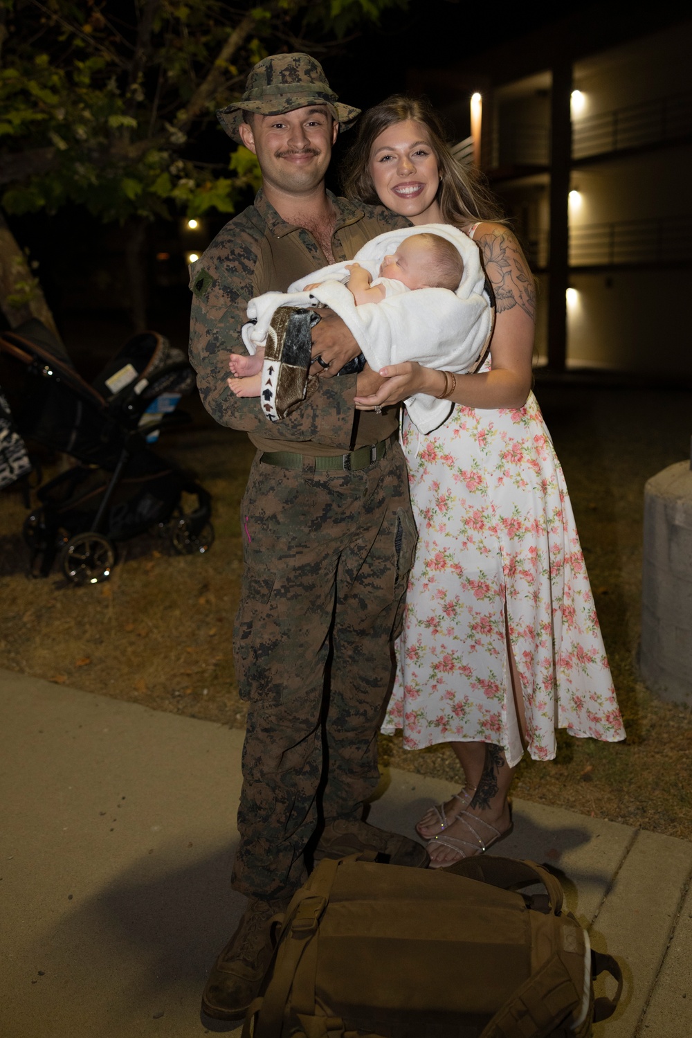 LAR Co., BLT 1/5 Marines return home