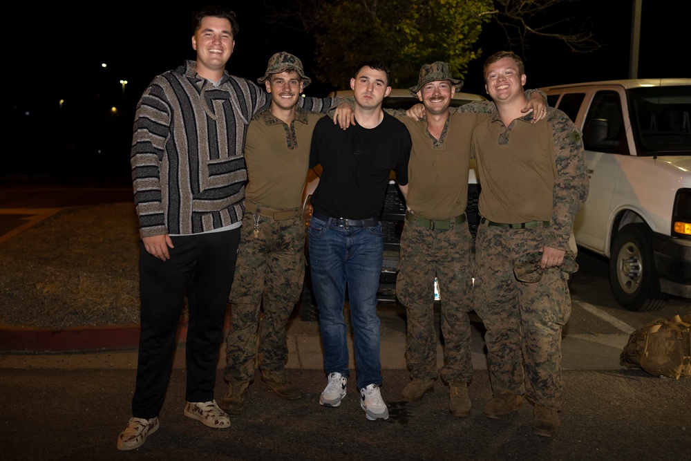 LAR Co., BLT 1/5 Marines return home