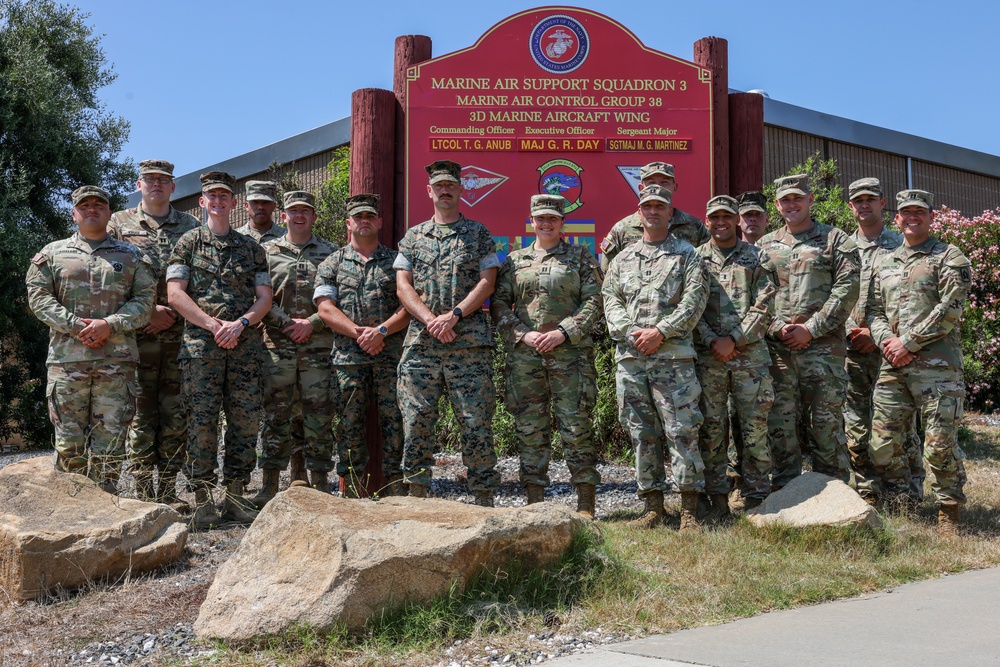 Marine Air Support Squadron 3 host ADAFCO course