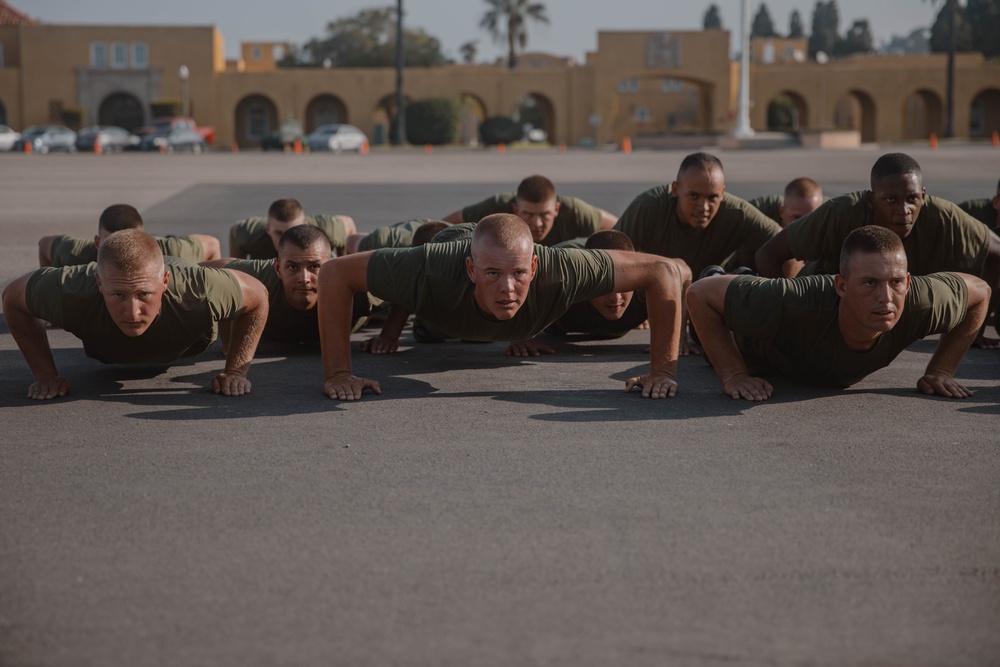 MCRD San Diego Mike Company Moto Run