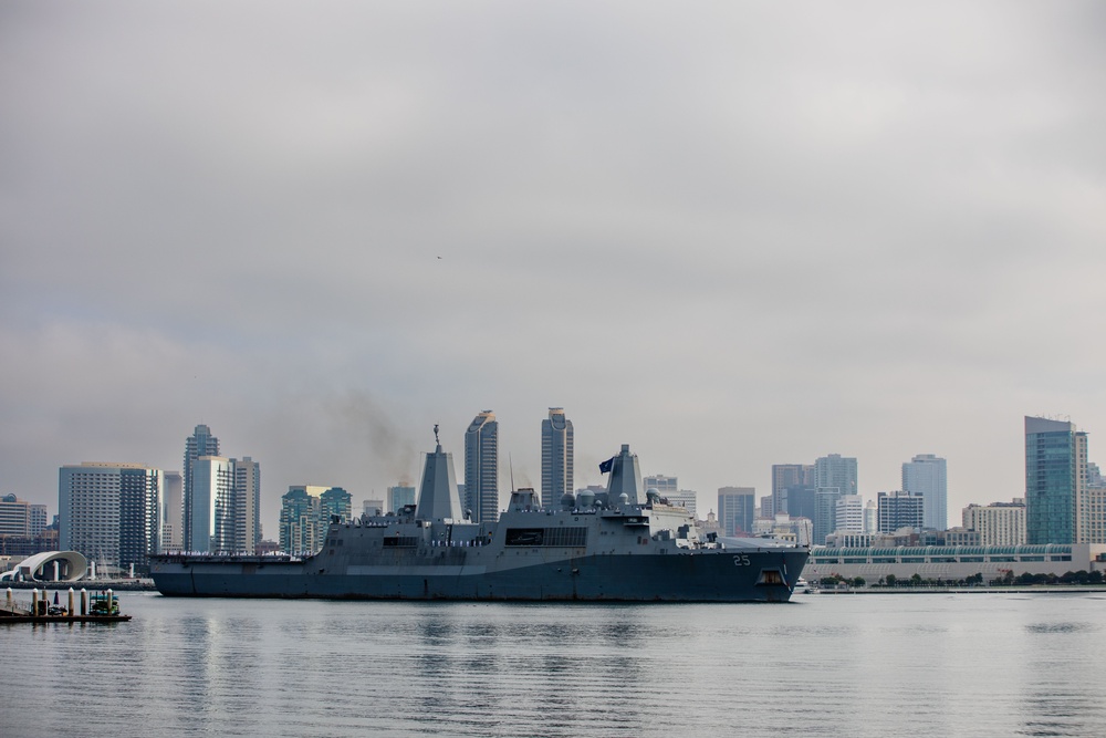 USS Somerset returns home after Indo-Pacific deployment