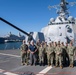 Surface Warfare Flag Officers Tour SCSTC and USS Pinckney