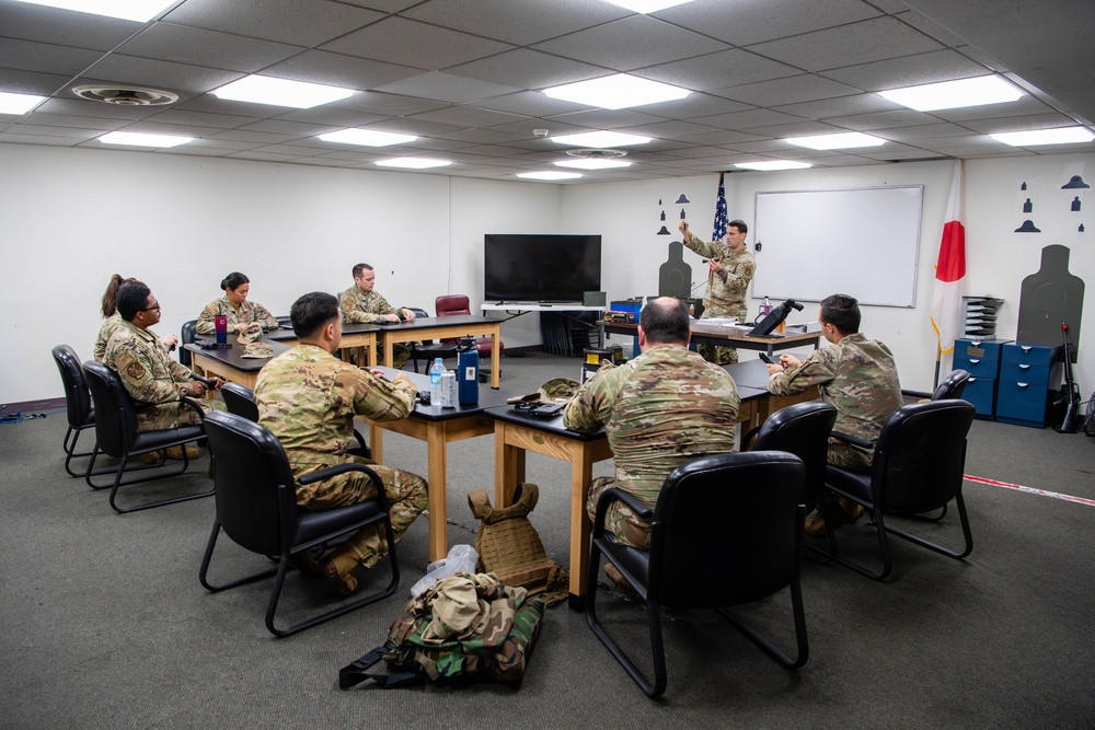 Airmen sharpen weapons skills through Combat Arms Training