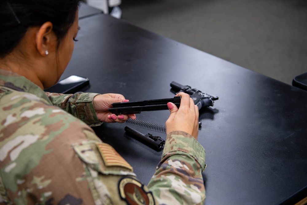 Airmen sharpen weapons skills through Combat Arms Training