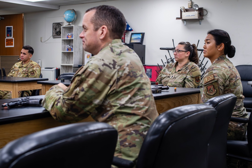 Airmen sharpen weapons skills through Combat Arms Training