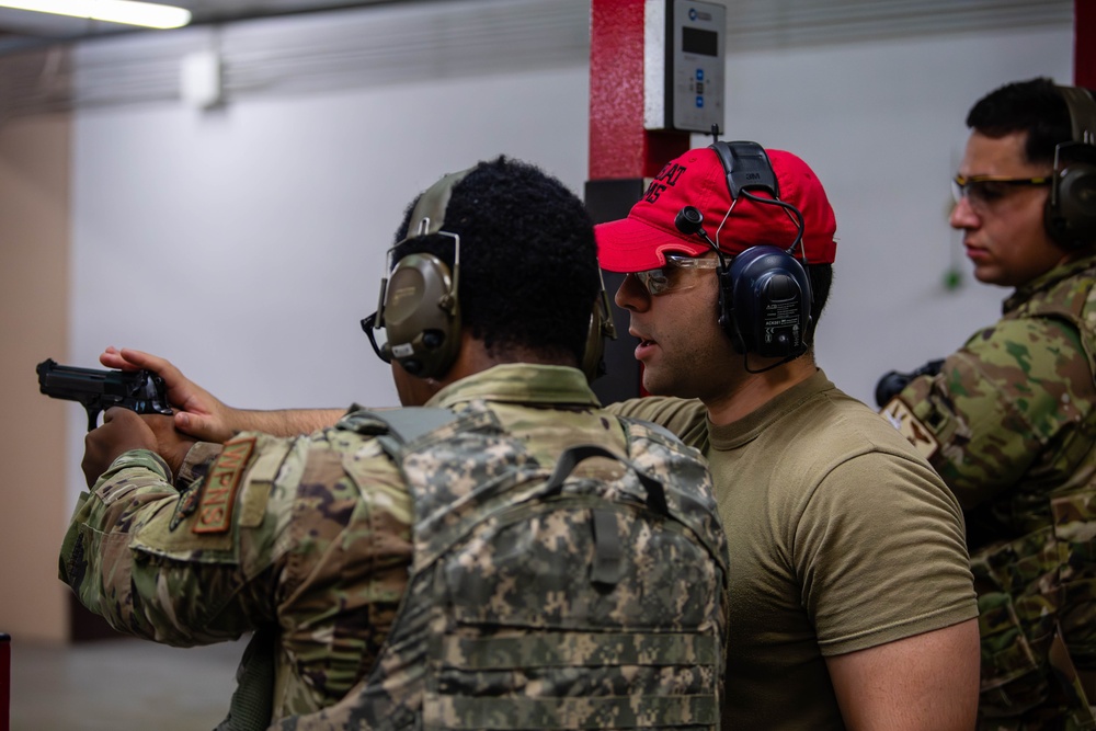 Airmen sharpen weapons skills through Combat Arms Training