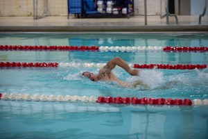 Post holds swim meet