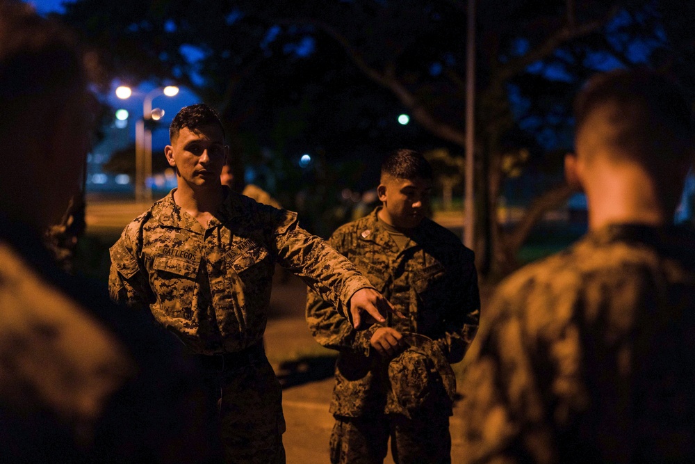 III MSB Conducts a Conditioning Hike