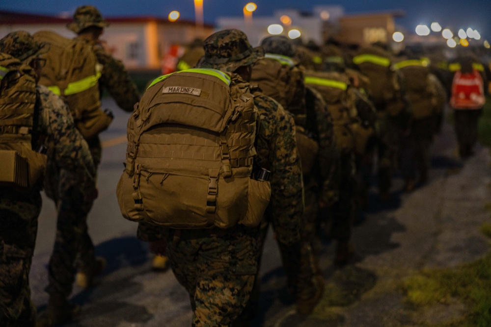 III MSB Conducts a Conditioning Hike