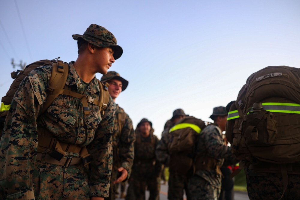 III MSB Conducts a Conditioning Hike