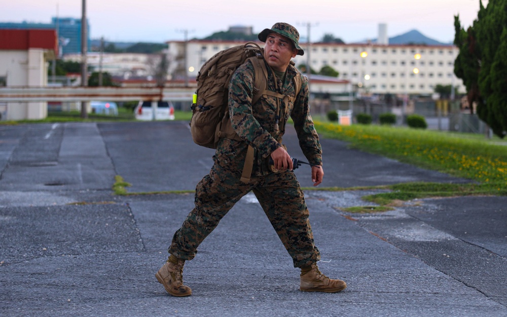 III MSB Conducts a Conditioning Hike