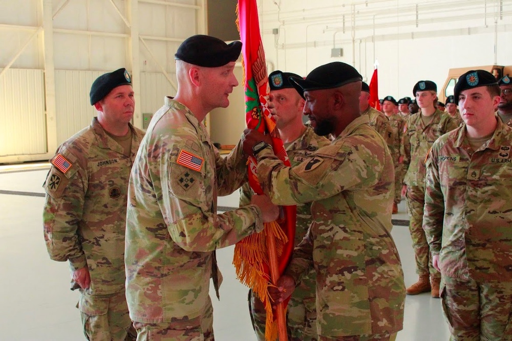 Change of Responsibility Ceremony Ushers in New Senior Enlisted Leader for Task Force Talon