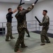 Camp Blaz Marines participate in MCMAP belt advancement course