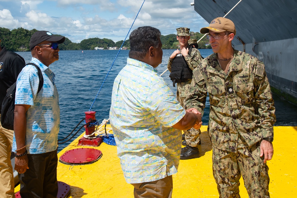 Blue Ridge Visits Palau