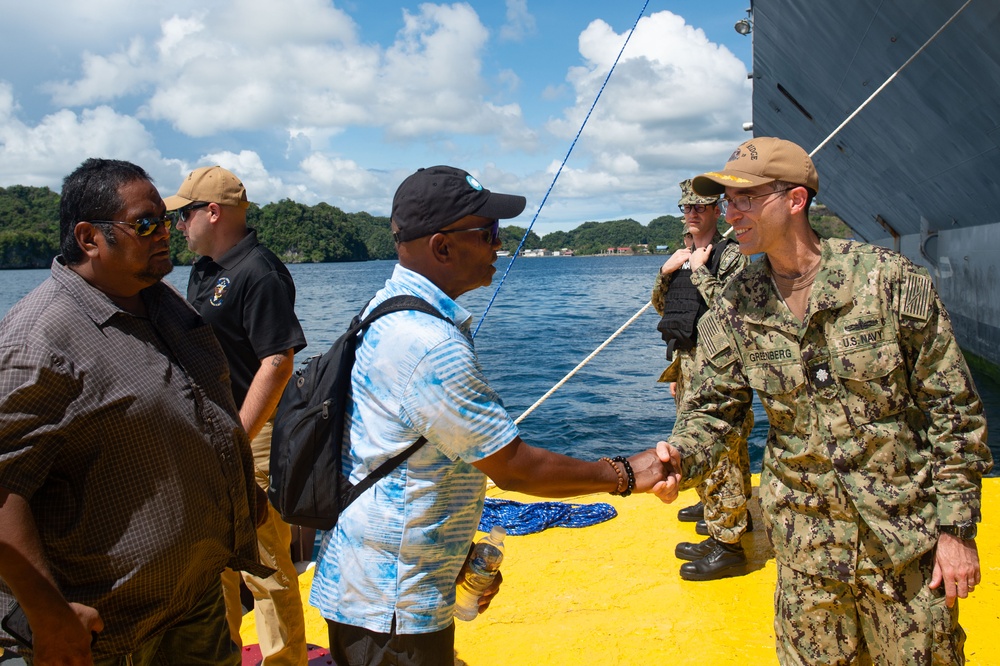 Blue Ridge Visits Palau