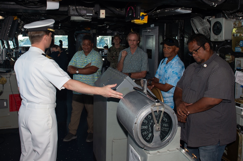 Blue Ridge Visits Palau