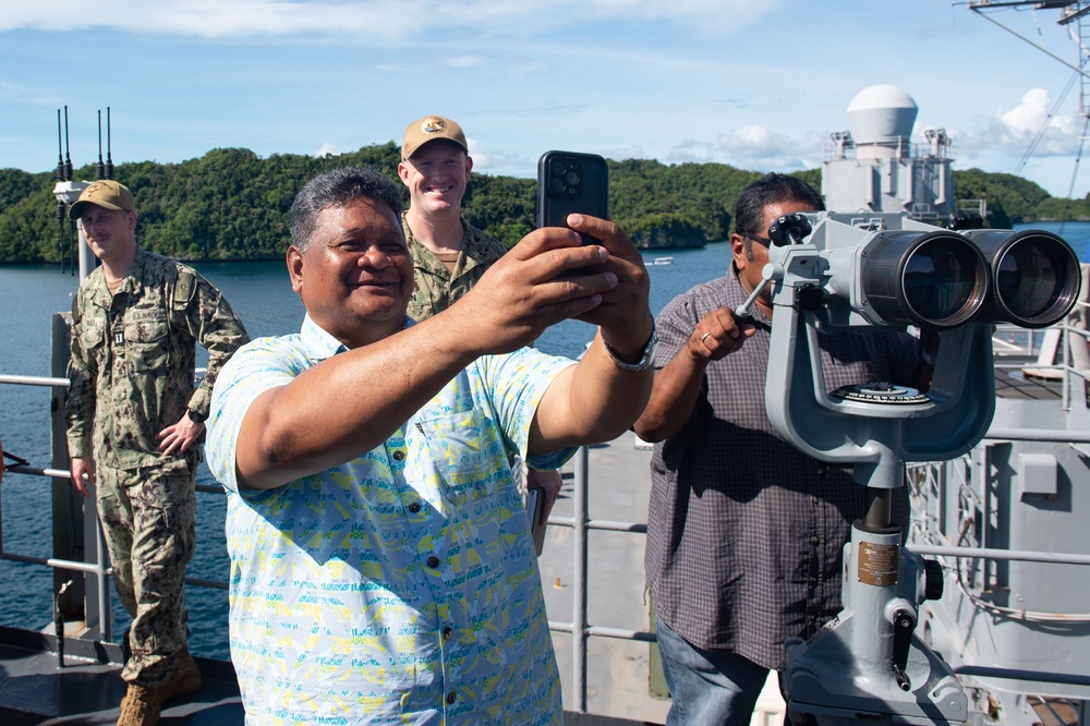 Blue Ridge Visits Palau