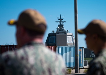 Commander, Navy Region EURAFCENT Visits NSF Redzikowo, Poland