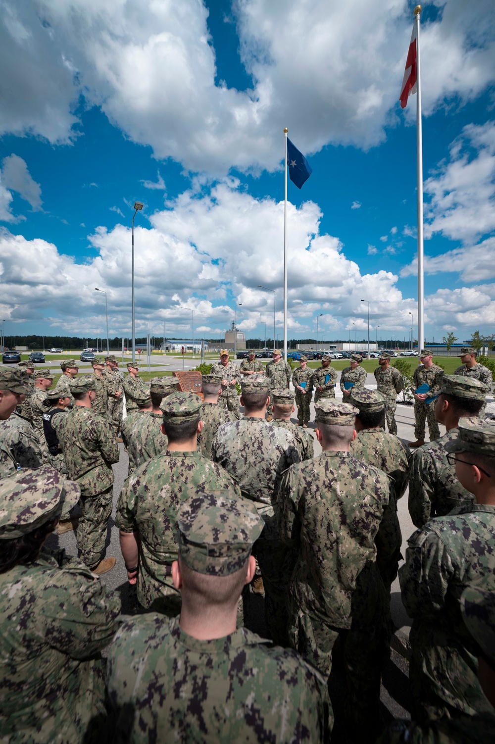 Commander, Navy Region EURAFCENT Visits NSF Redzikowo, Poland