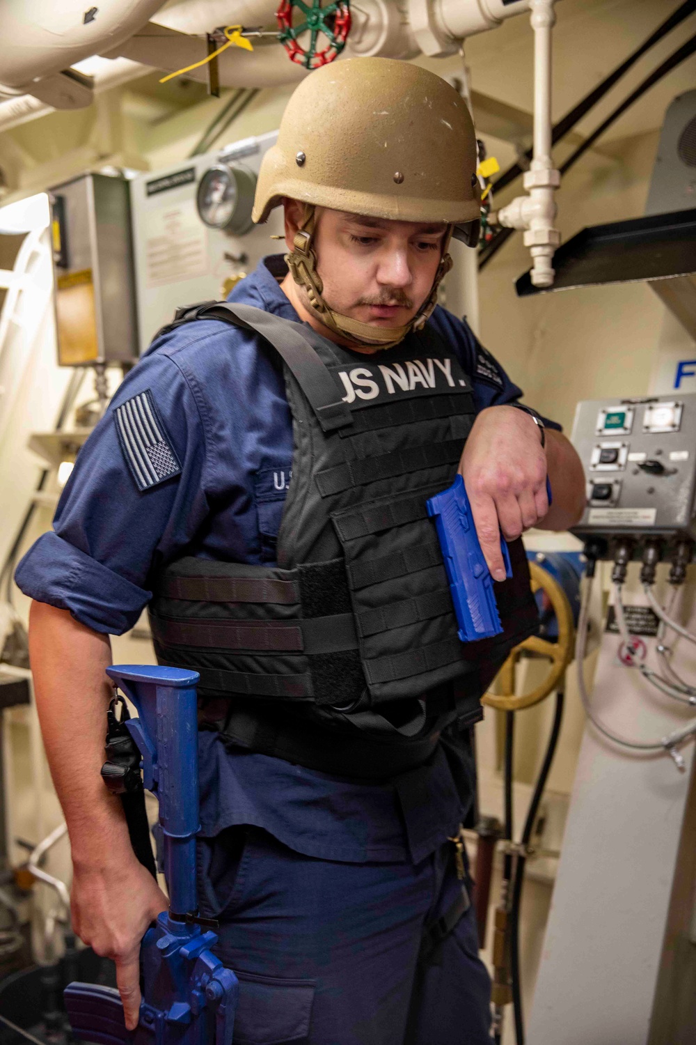 USS Ralph Johnson Conducts ATTT Drill
