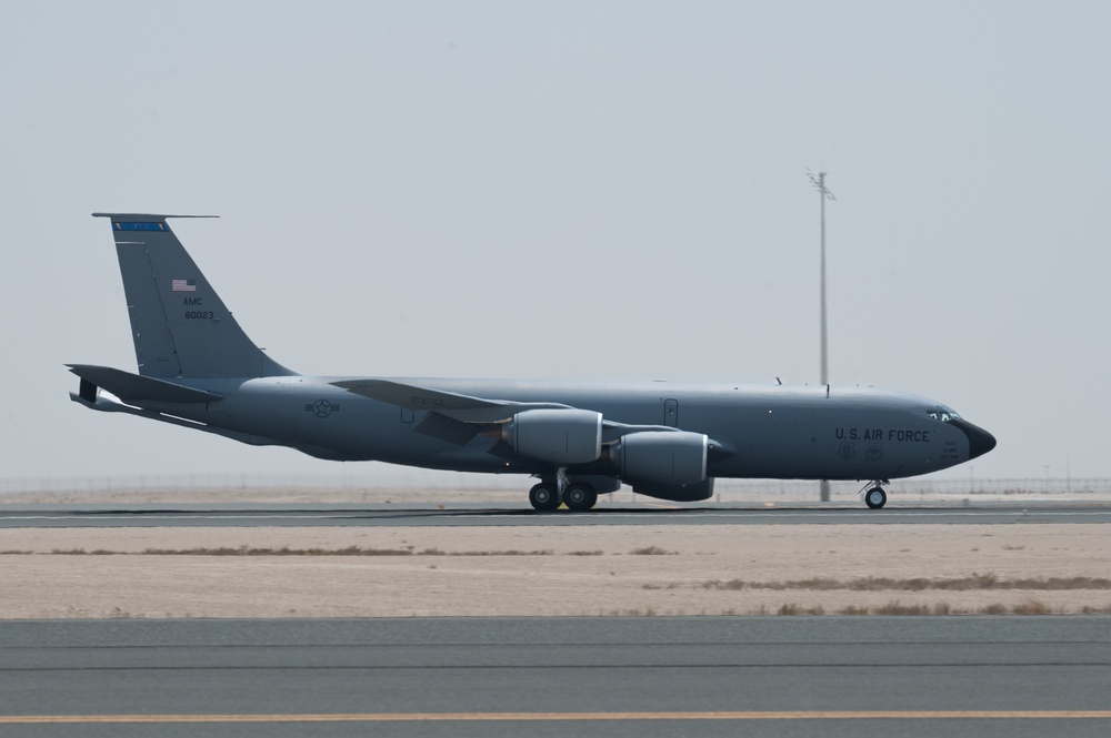 Additional KC-135 Stratotankers arrive at USCENTCOM AOR