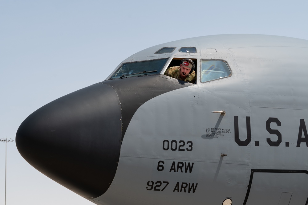 Additional KC-135 Stratotankers arrive at USCENTCOM AOR
