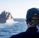 USS Ralph Johnson Conducts Replenishment at Sea with USNS Cesar Chavez