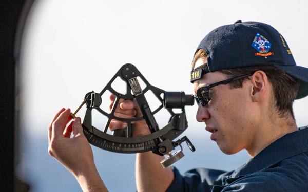 USS Ralph Johnson Conducts Replenishment at Sea with USNS Cesar Chavez